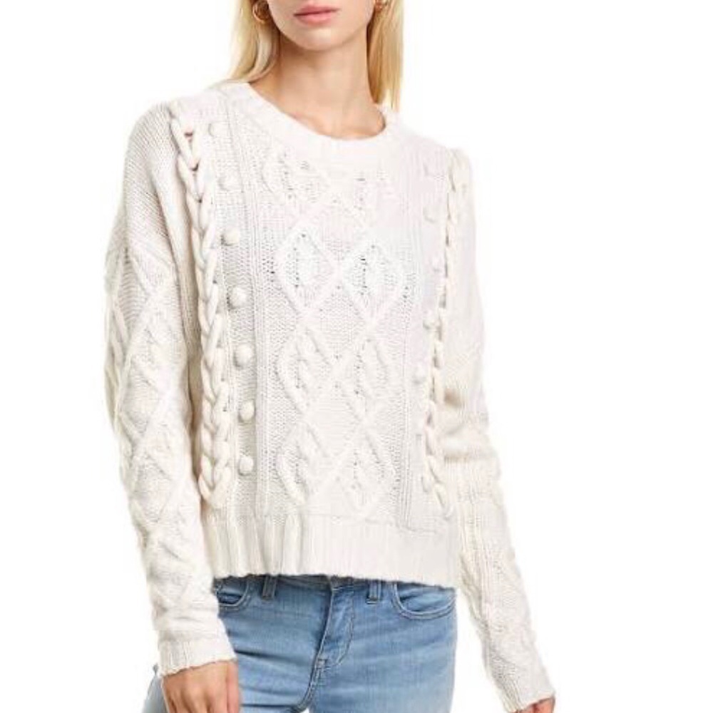 BY BLOOMINGDALE’S CASHMERE SWEATER.SIZE XS